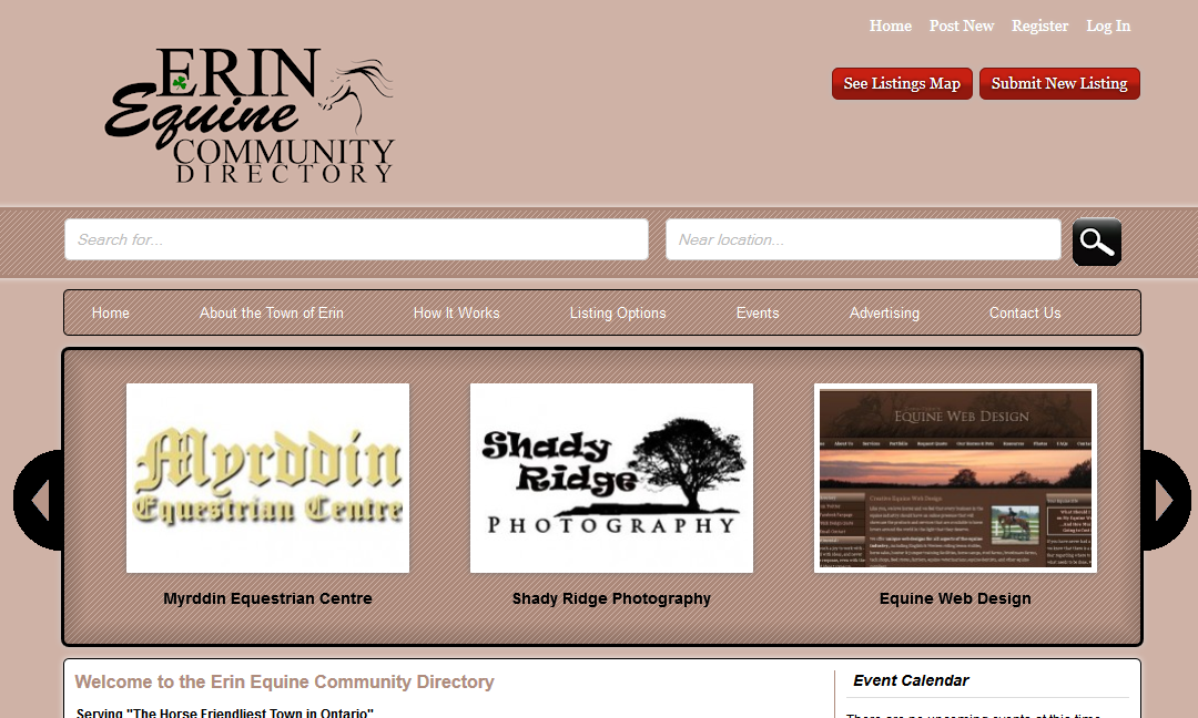 Erin Equine Community Directory
